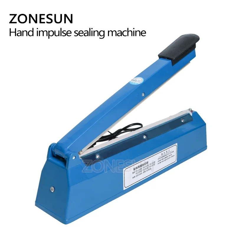 ZONESUN ZS-FS200 Hand Impulse  - огляд і ціна Plastic Bag Impulse Heat Sealer