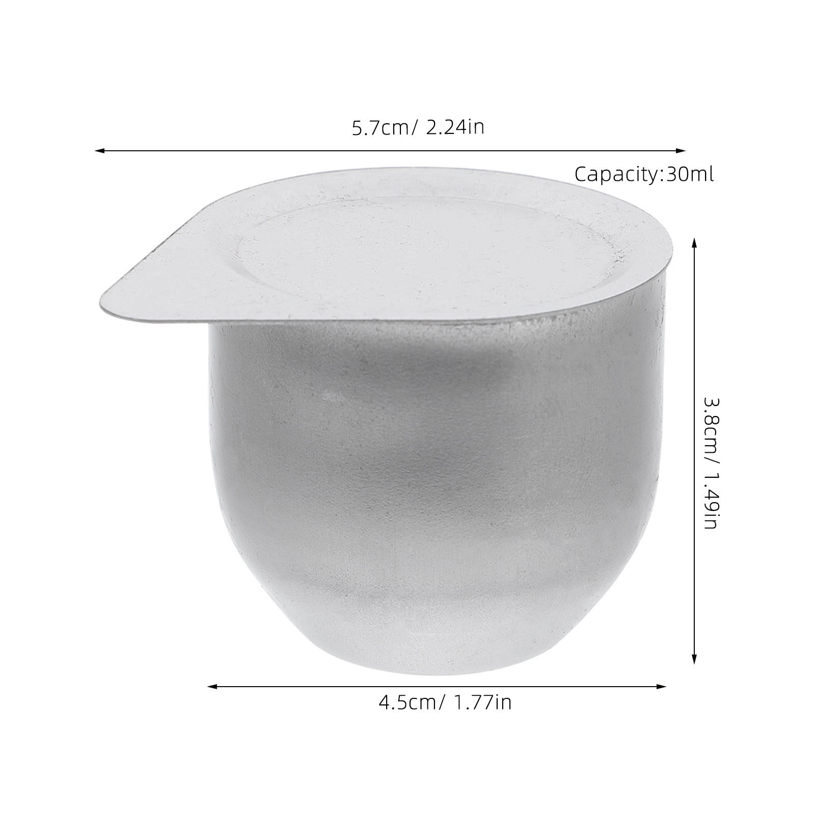 5Pcs Nickel Crucible with Lid  - огляд і ціна Industrial Tools