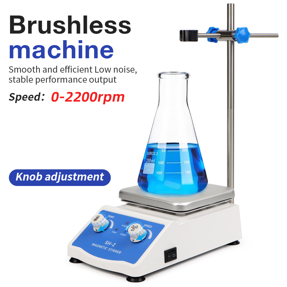 SH-2 Heating Magnetic Stirrer  - огляд і ціна Lab Magnetic Stirrer Hot Plate