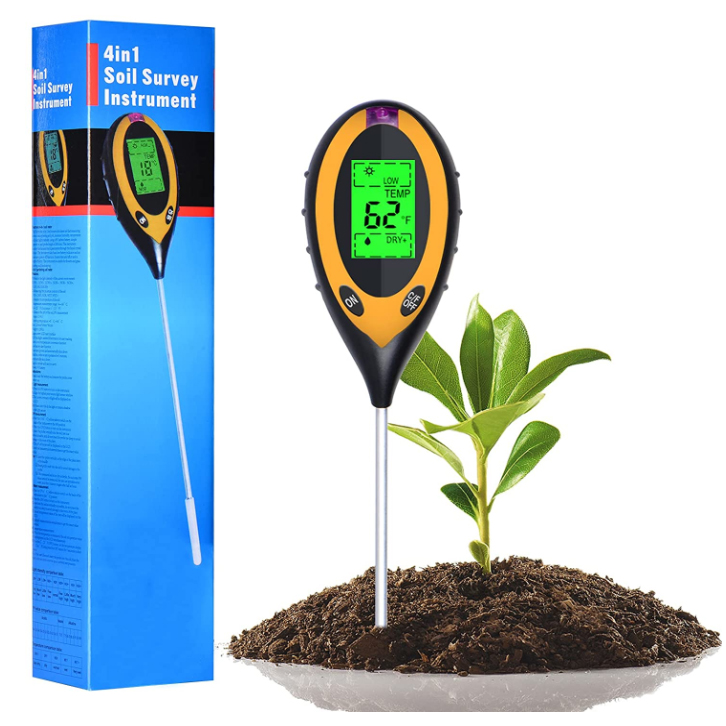 4 in 1 PH Light Temp Moisture  - огляд і ціна Ph Meter Digital Water Tester