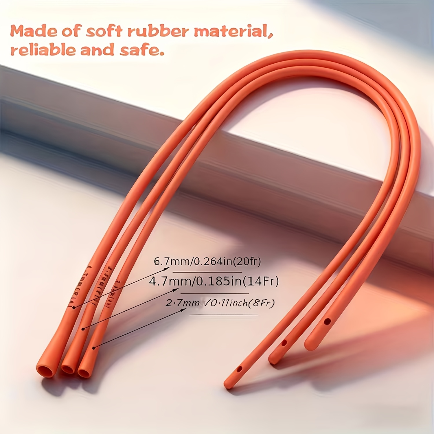 8Fr/10Fr/12Fr/14Fr/20Fr Red Fl - огляд і ціна Lab Equipment