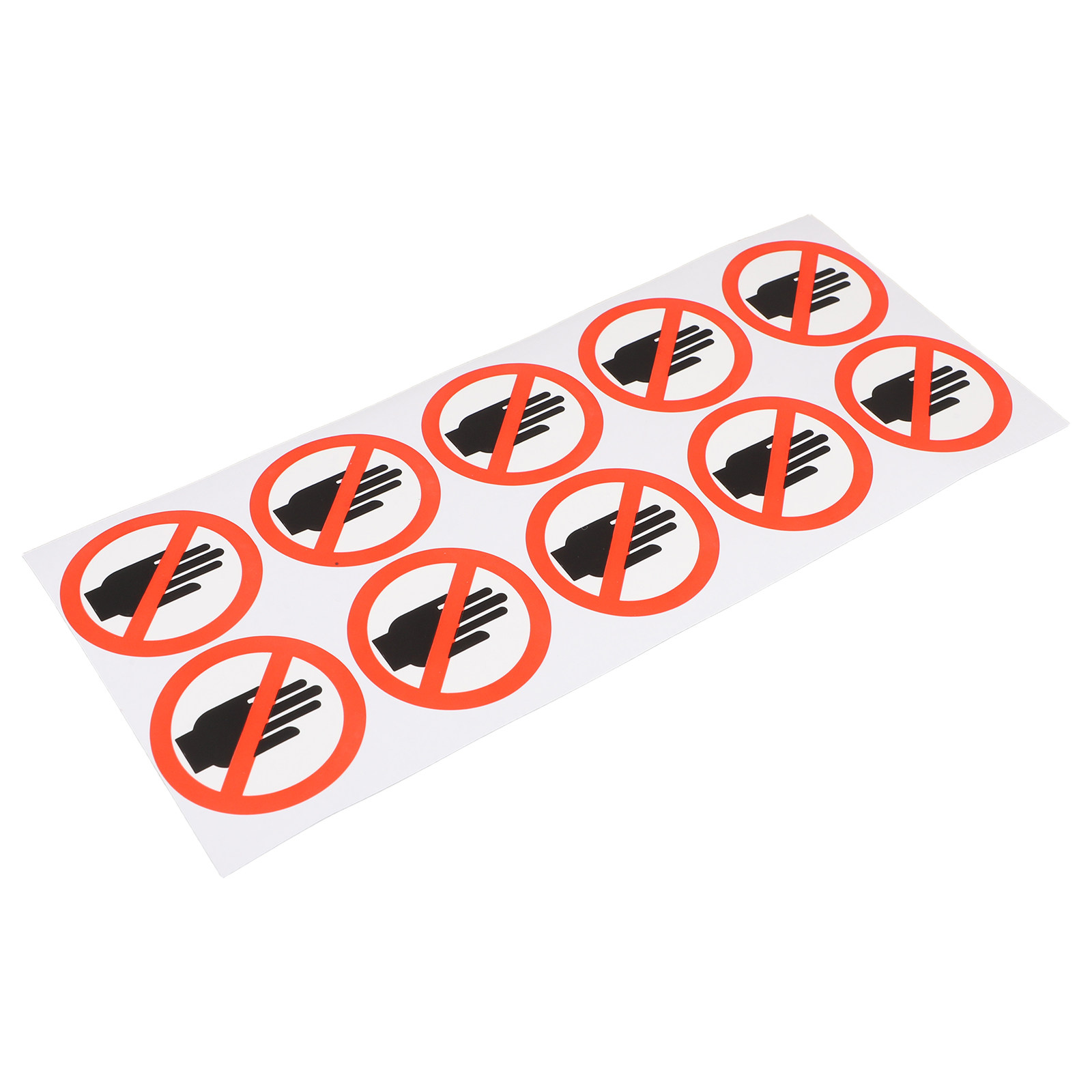 1Sheet Do Not Touch Warning De - огляд і ціна Lab Equipment