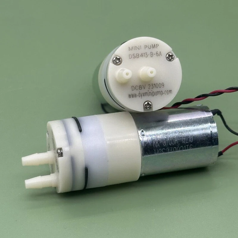 Mini DSB413-B-6A DC 5V 6V 8V 3 - огляд і ціна Mini Peristaltic Pump 12V