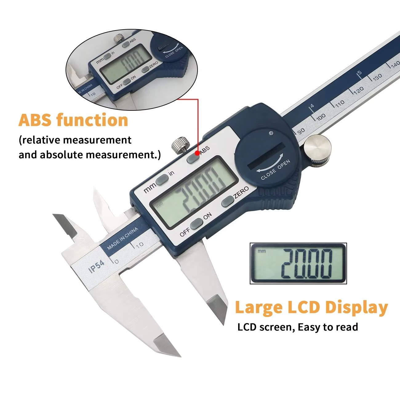 IP54 0-150mm Digital Vernier C - огляд і ціна Digital Caliper 150Mm Stainless Steel