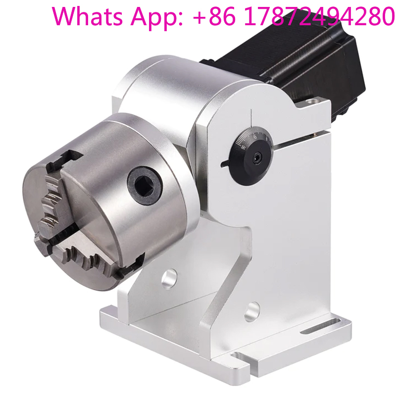Rotary Axis for  20w 30w 50w   - огляд і ціна Fiber Laser Marking Machine 30W